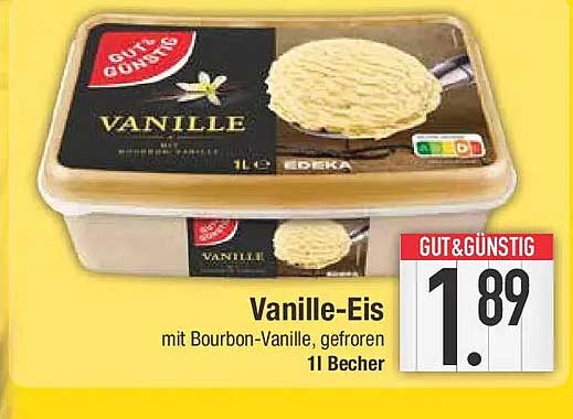 Vanille-Eis