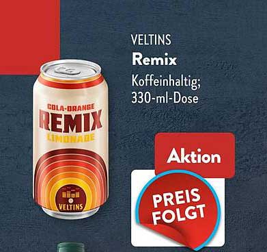 VELTINS Remix Koffeinhaltig; 330-ml-Dose