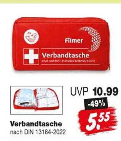 Verbandtasche nach DIN 13164-2022