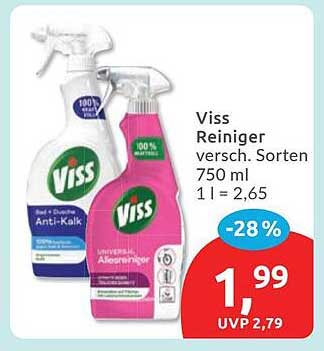 Viss Reiniger versch. Sorten 750 ml