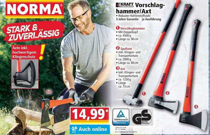 Vorschlaghammer/Axt