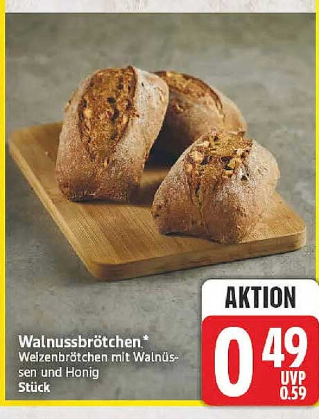 Walnussbrötchen*