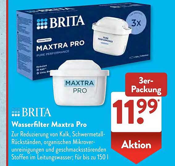 Wasserfilter Maxtra Pro