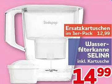 Wasserfilterkanne SELINA inkl. Kartusche