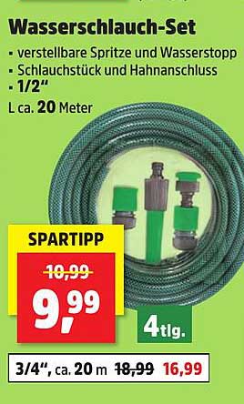 Wasserschlauch-Set