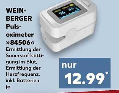 WEIN-BERGER Puls-Oximeter »84506«