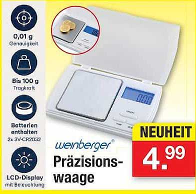 weinberger Präzisionswaage