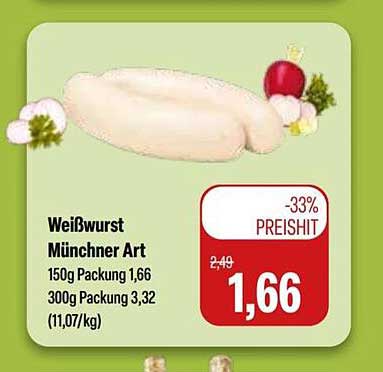 Weißwurst Münchner Art