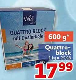 Well Quattro Block mit Dosierboje