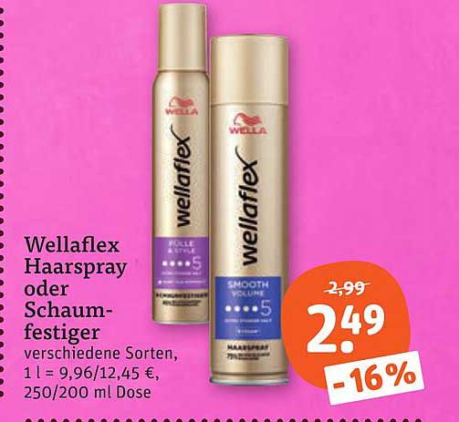 Wellaflex Haarspray oder Schaumfestiger
