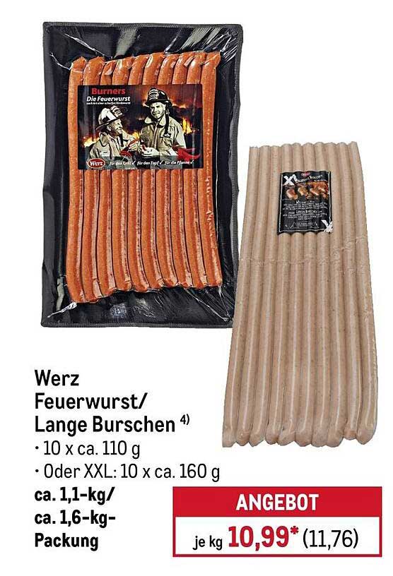 Werz Feuerwurst/Lange Burschen 4)