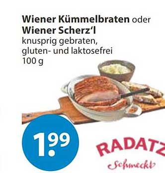 Wiener Kümmelbraten oder Wiener Scherz'l