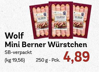 Wolf Mini Berner Würstchen