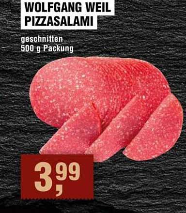 WOLFGANG WEIL PIZZASALAMI