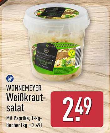 WONNEMEYER Weißkraut-salat