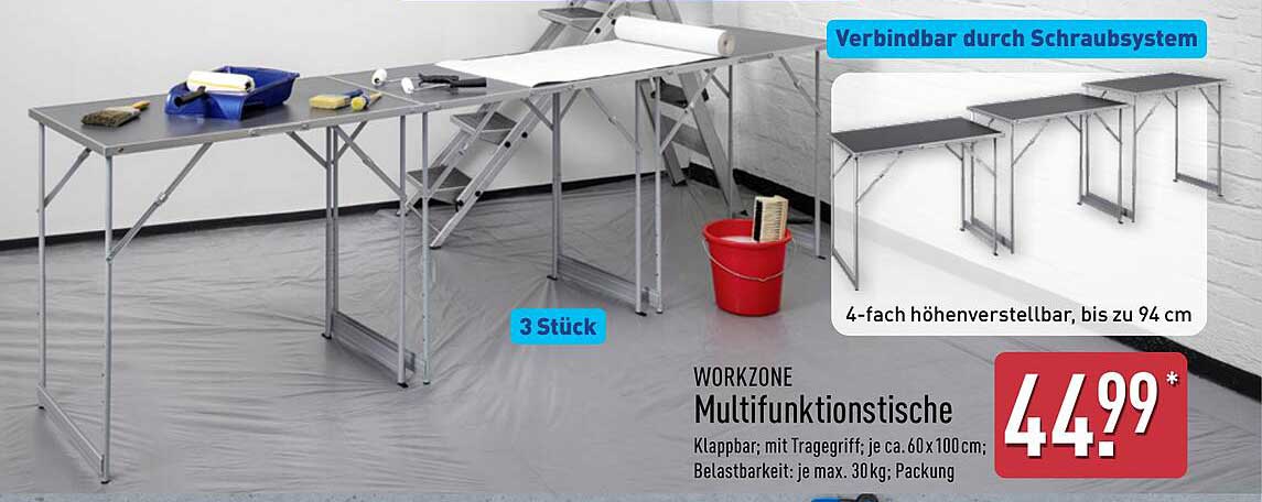 WORKZONE Multifunktionstische