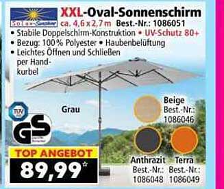 XXL-Oval-Sonnenschirm