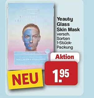 Yeauty Glass Skin Mask versch. Sorten 1-Stück-Packung