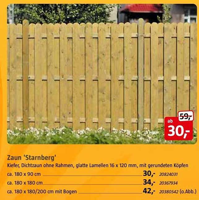 Zaun 'Starnberg'