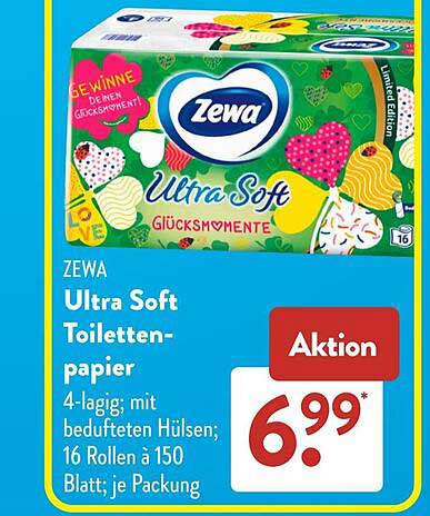 ZEWA Ultra Soft Toilettenpapier