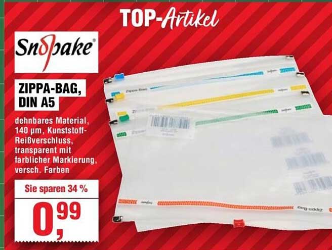 ZIPPA-BAG, DIN A5