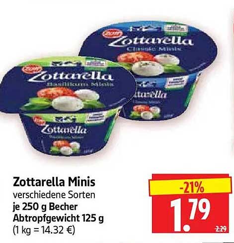 Zottarella Minis