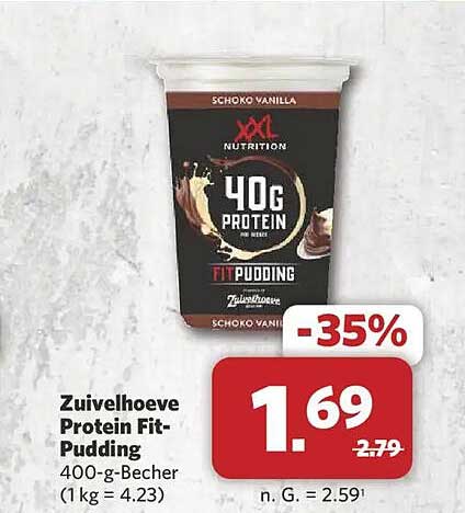 Zuivelhoeve Protein Fit-Pudding