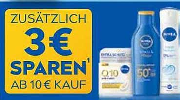 ZUSÄTZLICH 3€ SPAREN AB 10€ KAUF
