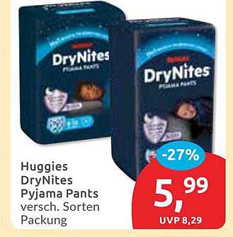 Huggies DryNites Pyjama Pants - verschiedene Sorten