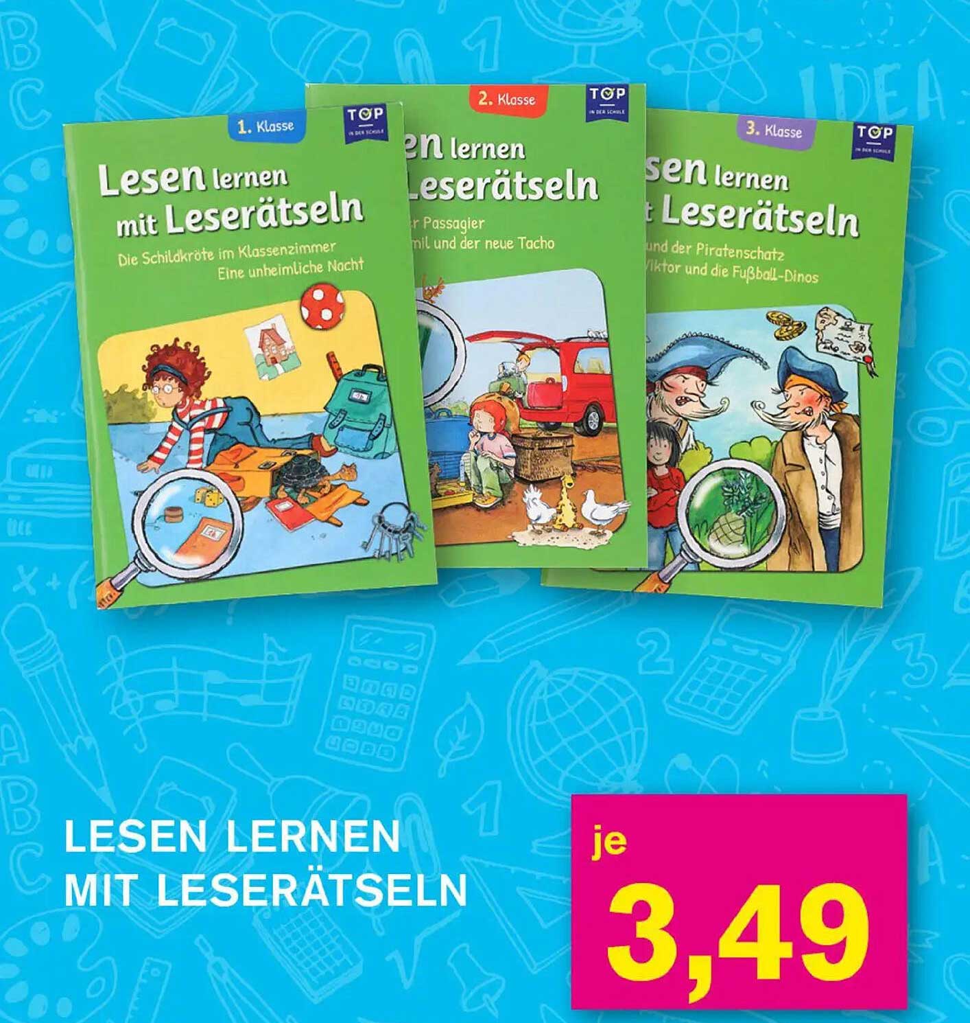 Lesen lernen mit Leserätseln