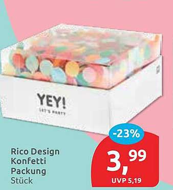 Rico Design Konfetti Packung