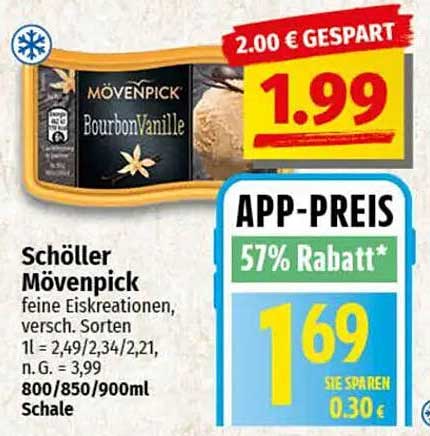 Schöller Mövenpick Bourbon Vanille – feine Eiskreationen für jeden Anlass