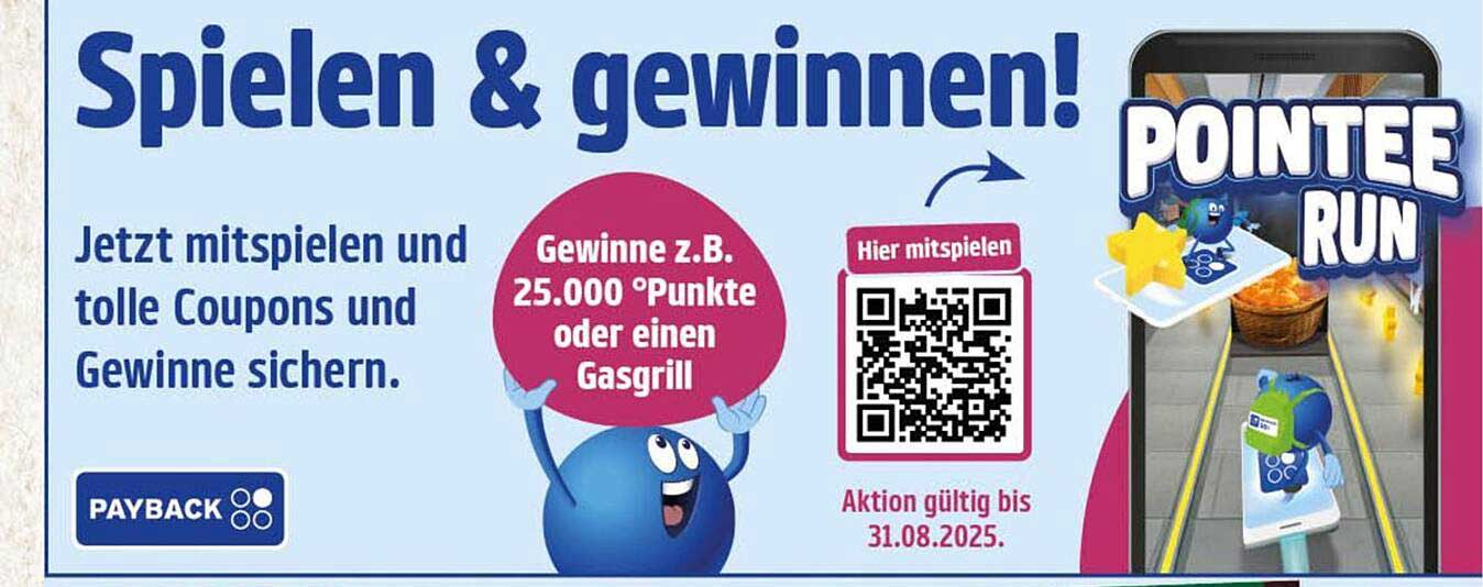 Spielen & gewinnen! Jetzt mitspielen und tolle Coupons und Gewinne sichern.