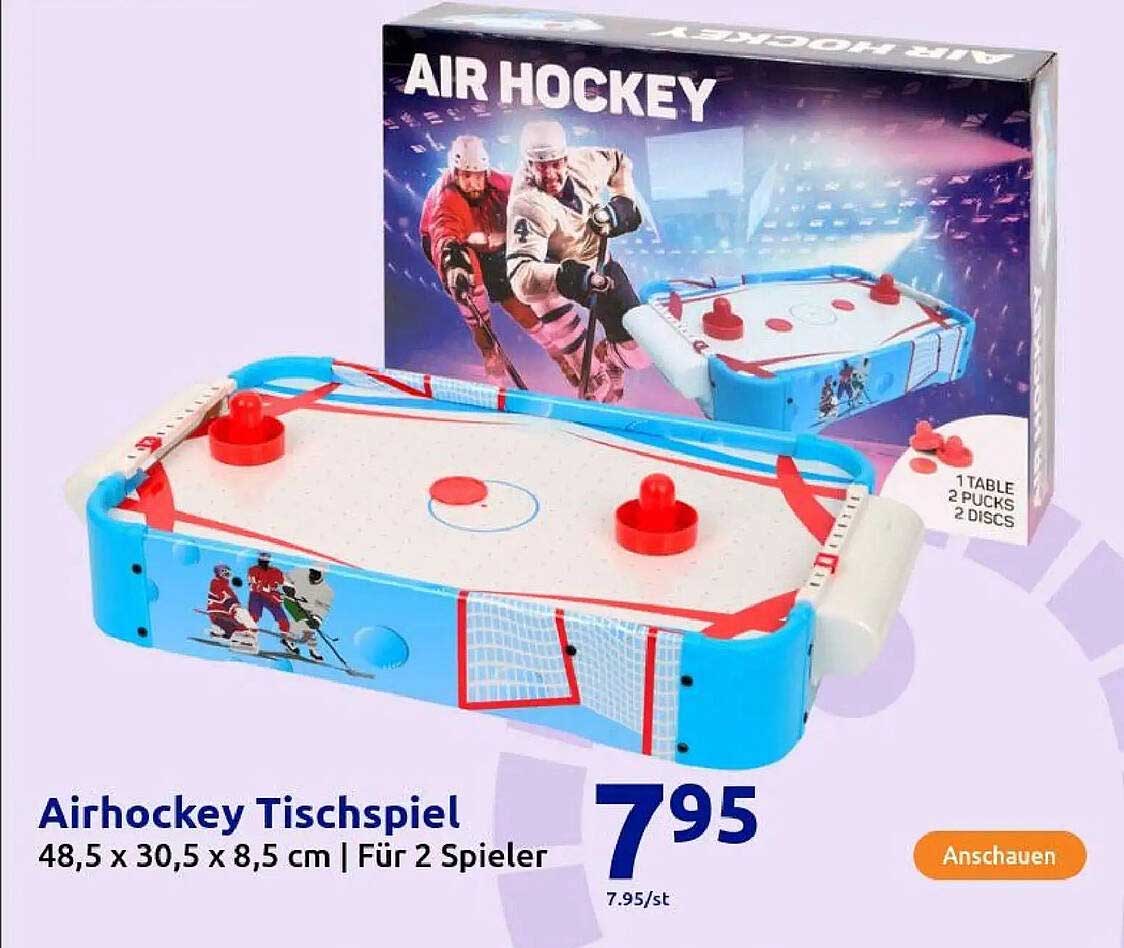 Airhockey Tischspiel für 2 Spieler