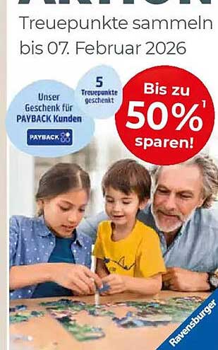ARTHUR Treuepunkte - Bis zu 50% sparen!