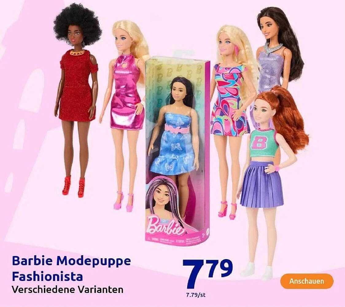 Barbie Modepuppe Fashionista - Verschiedene Varianten
