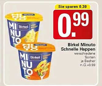 Birkel Minuto Schnelle Happen