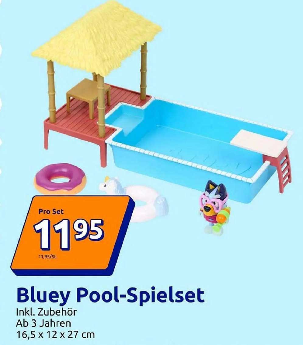 Bluey Pool-Spielset