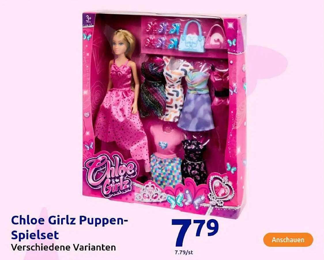 Chloe Girlz Puppen-Spielset - Verschiedene Varianten