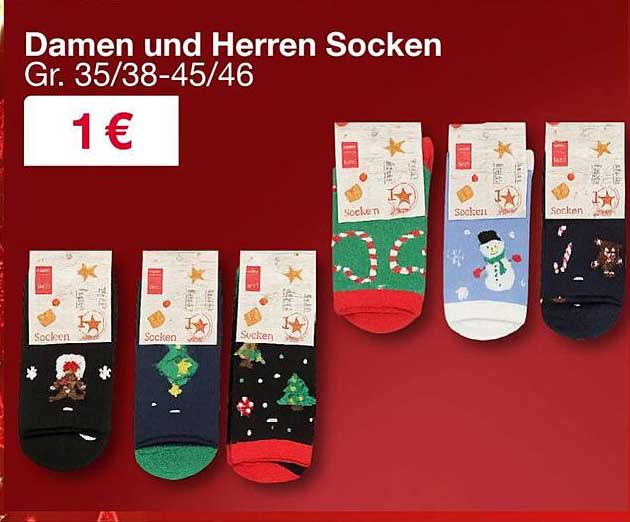 Damen und Herren Socken Gr. 35/38-45/46