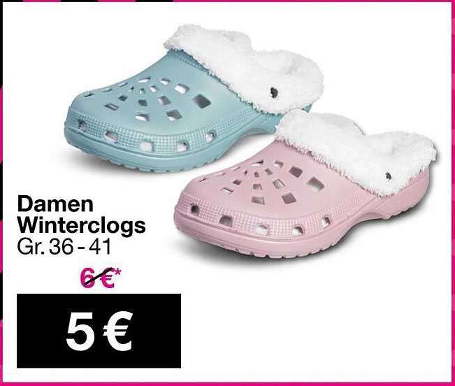 Damen Winterclogs Gr. 36 - 41