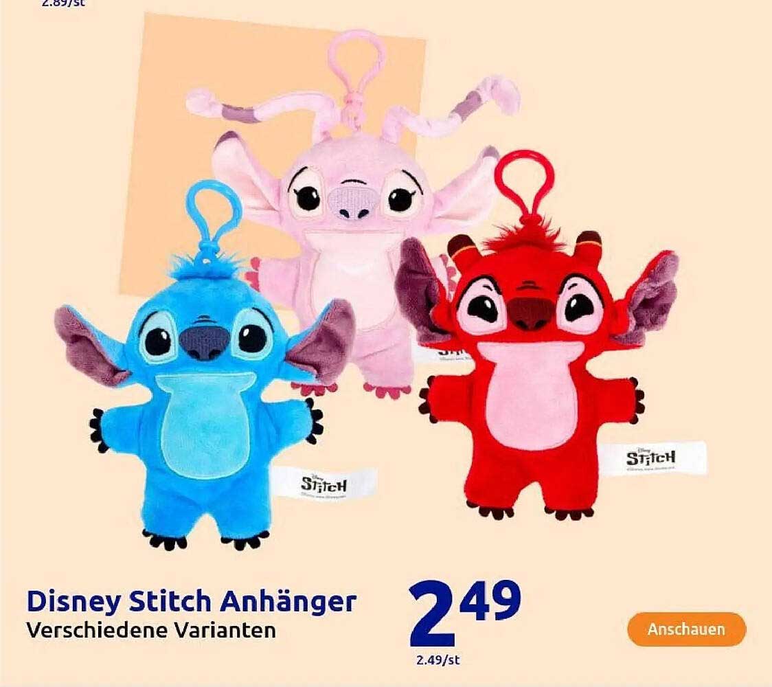 Disney Stitch Anhänger - Verschiedene Varianten