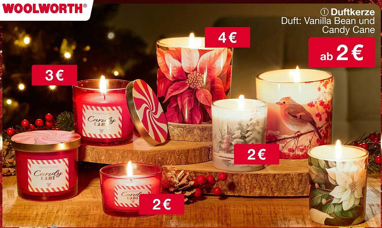 Duftkerzen: Vanilla Bean und Candy Cane