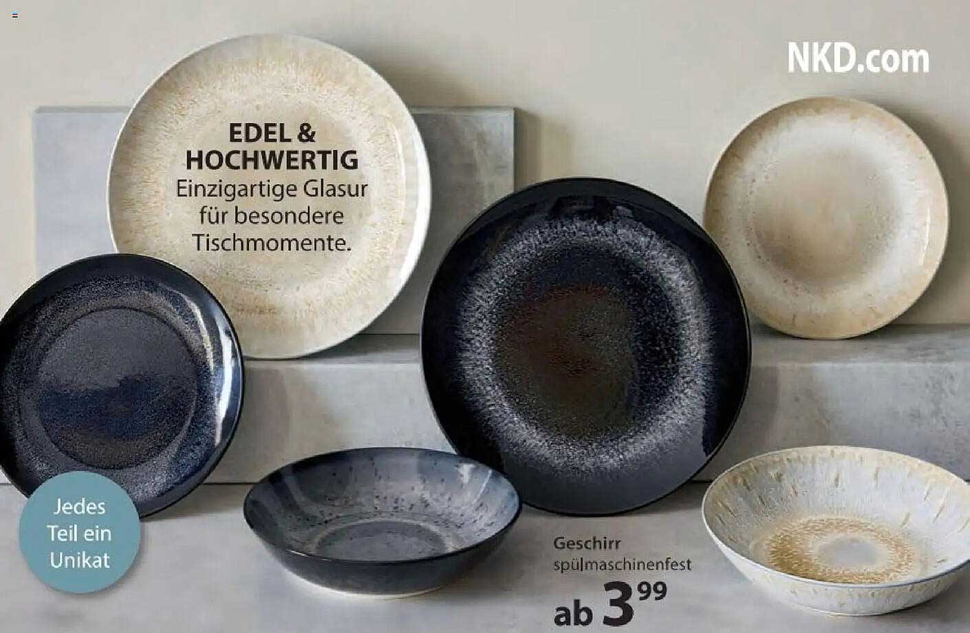 Edel & Hochwertig Geschirr – Einzigartige Glasur für besondere Tischmomente