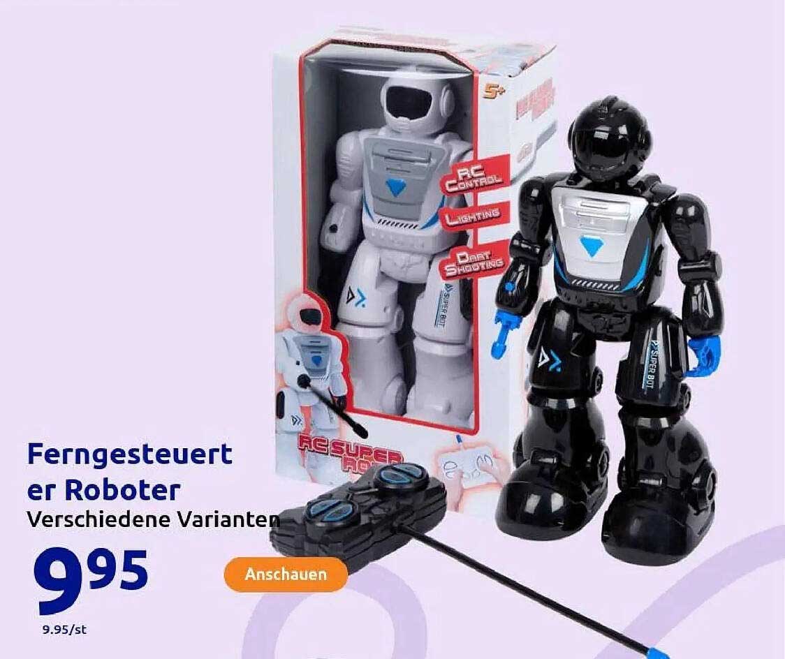 Fernsteuerter Roboter - Verschiedene Varianten
