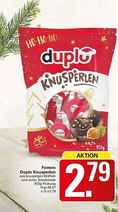 Ferrero Duplo Knusperlen 97,5g