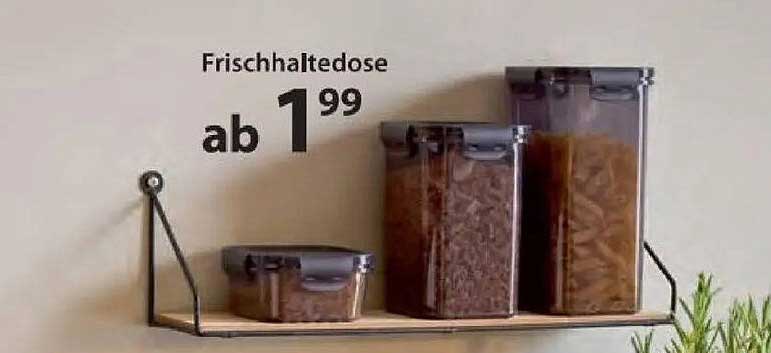 Frischhaltedose ab 1,99 €