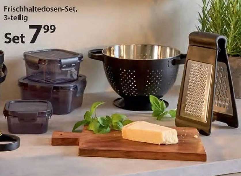 Frischhaltedosen-Set, 3-teilig