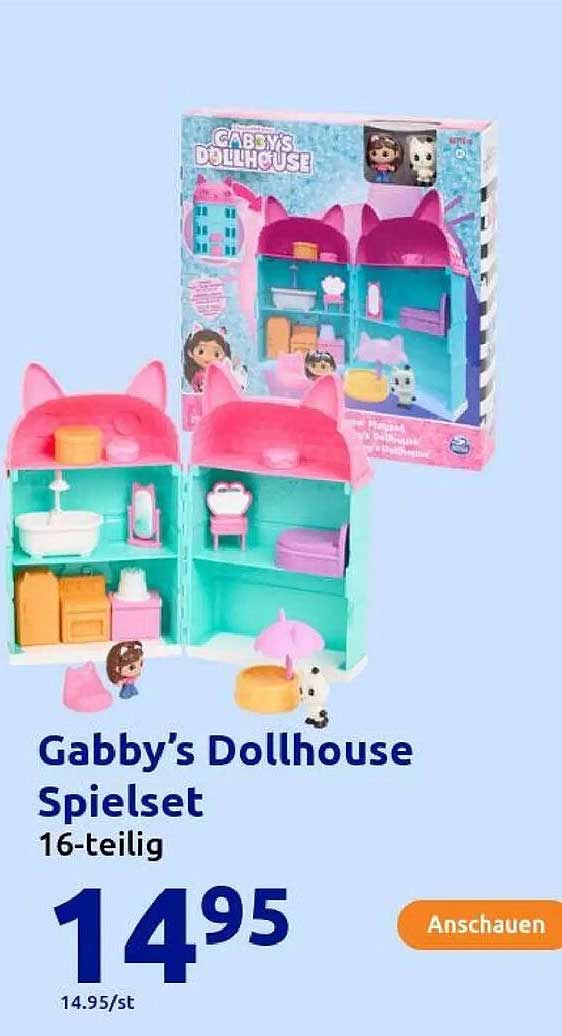 Gabby's Dollhouse Spielset 16-teilig
