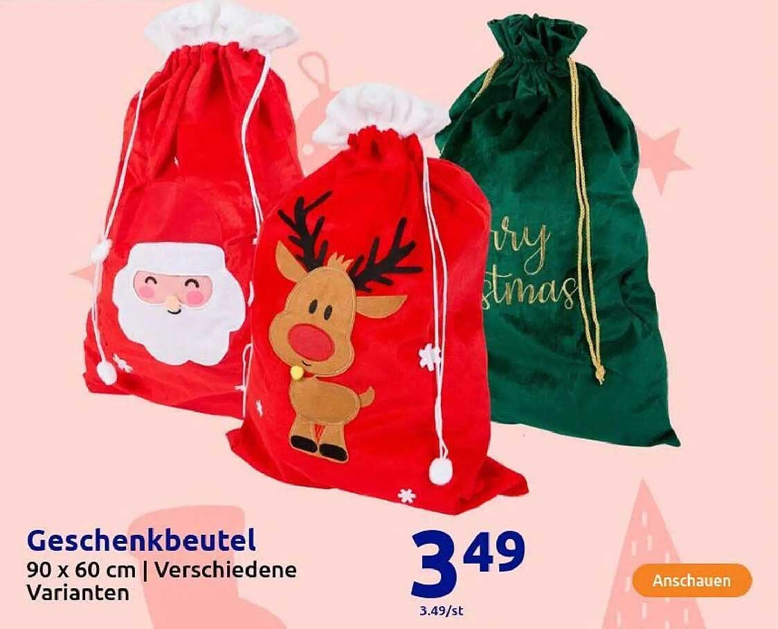 Geschenkbeutel 90 x 60 cm - Verschiedene Varianten